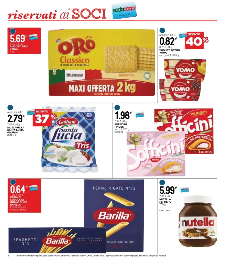 Volantino Coop Centro Italia Offerte dal 27/02 al 12/03/2025