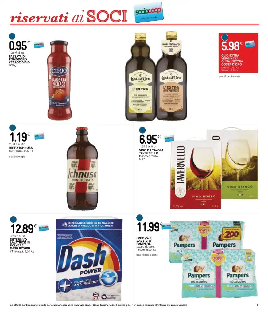 Volantino Coop Centro Italia Offerte dal 27/02 al 12/03/2025