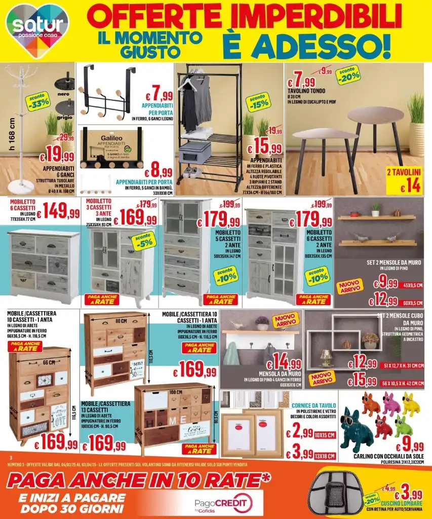 Volantino Satur Offerte Imperdibili dal 4/03 al 3/04/2025