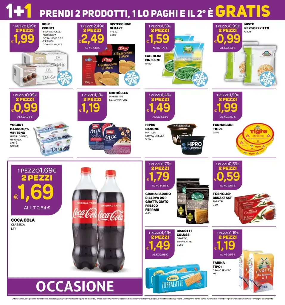 Volantino Ekom 1+1 Gratis dall’11 al 24/03/2025
