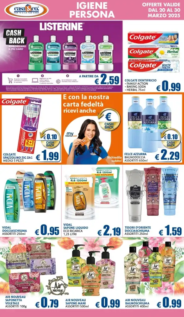 Volantino Casa&Co Sconti di Primavera dal 20 al 30/03/2025