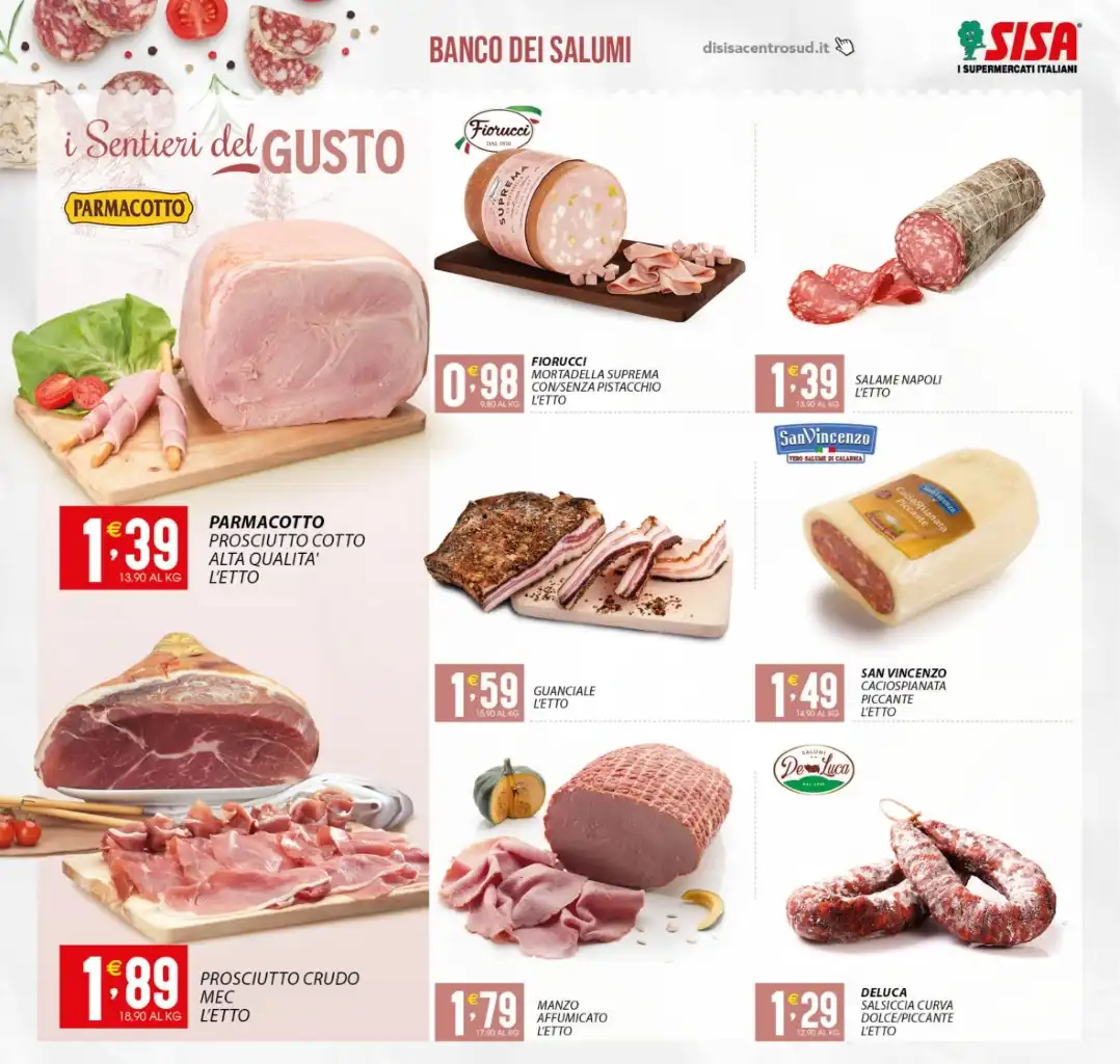 Volantino Sisa Sbocciano le Offerte dal 20 al 30/03/2025