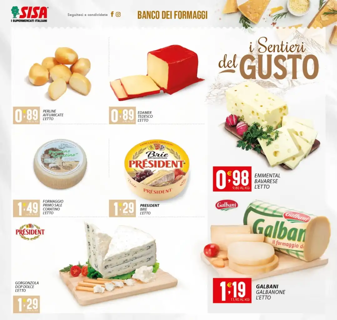 Volantino Sisa Sbocciano le Offerte dal 20 al 30/03/2025