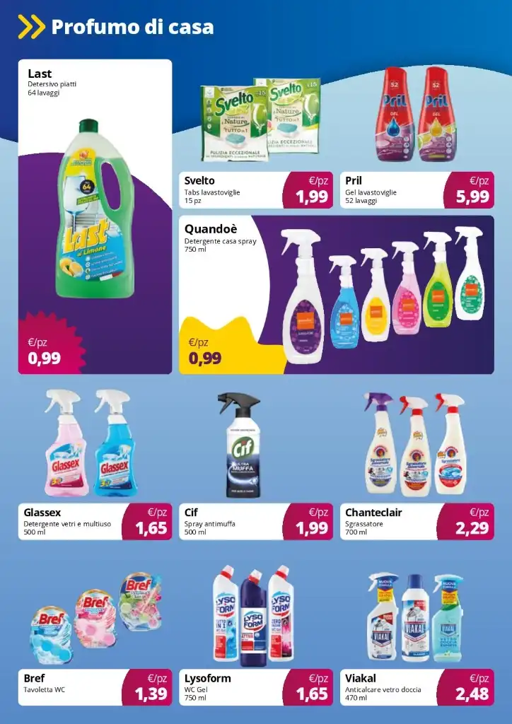 Volantino Acqua e Sapone Offerte Mensili dal 1 al 30/04/2025