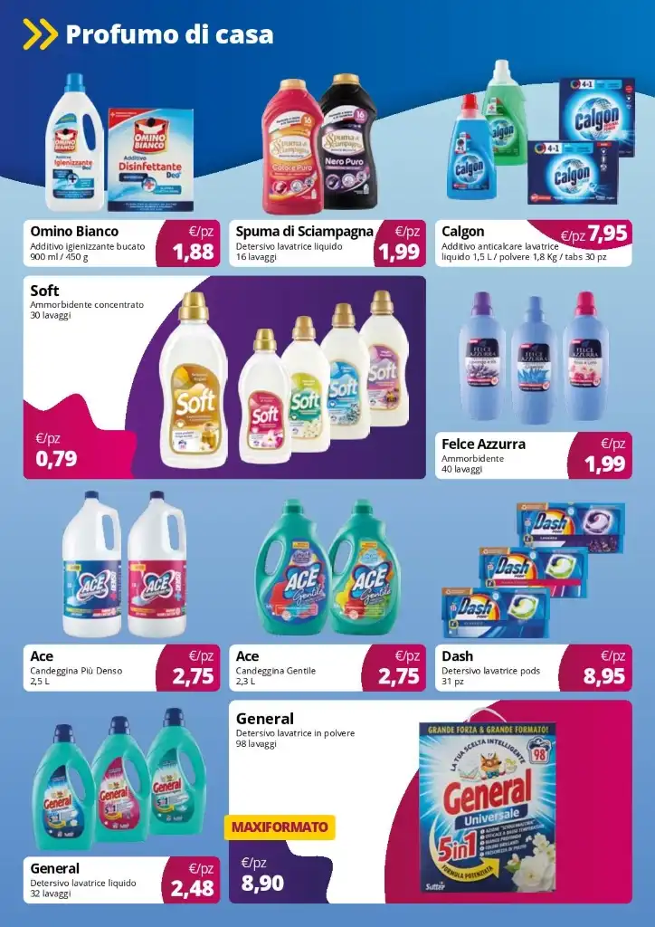 Volantino Acqua e Sapone Offerte Mensili dal 1 al 30/04/2025