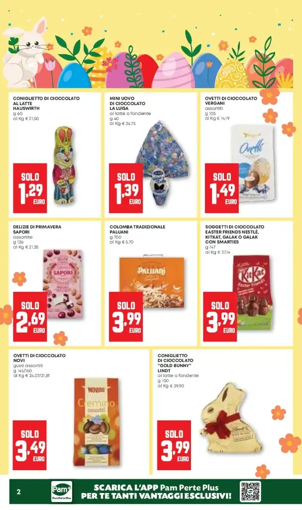 Volantino Pam Sboccia la Convenienza dal 3 al 9/04/2025