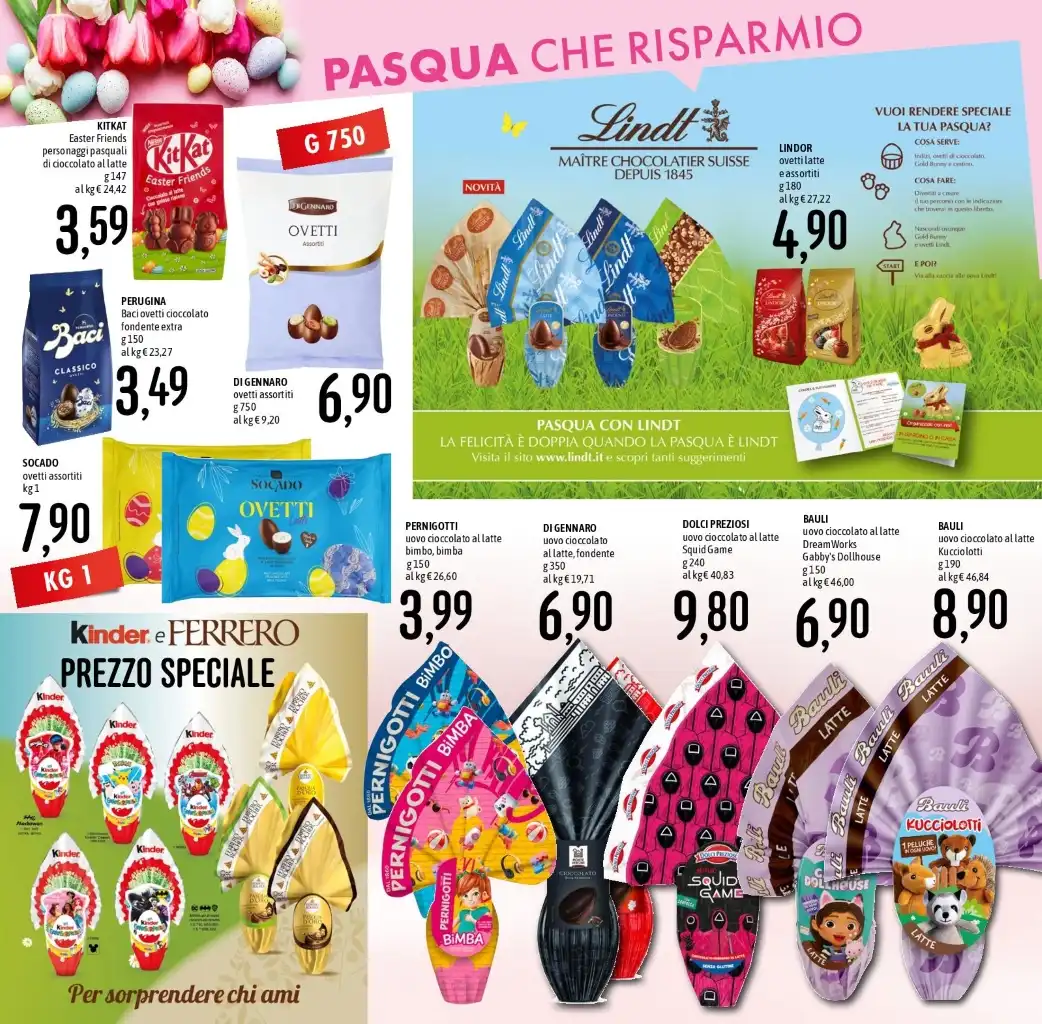 Volantino Emisfero Pasqua che Risparmio dal 10 al 23/04/2025