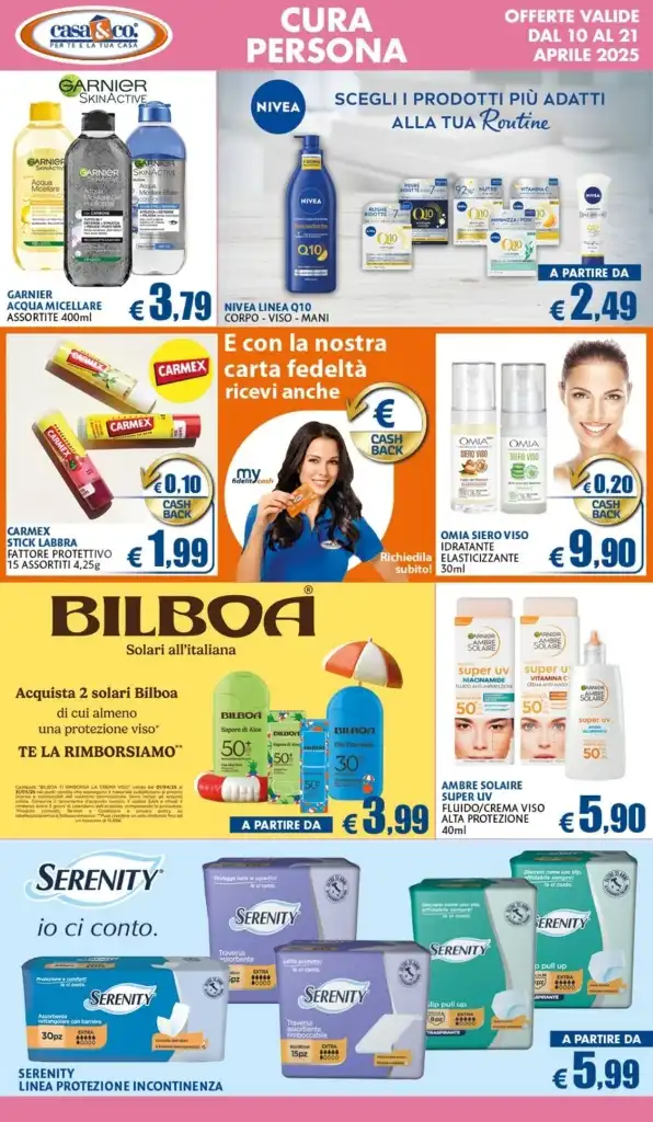 Volantino Casa&Co Sbocciano le Offerte dal 10 al 21/04/2025