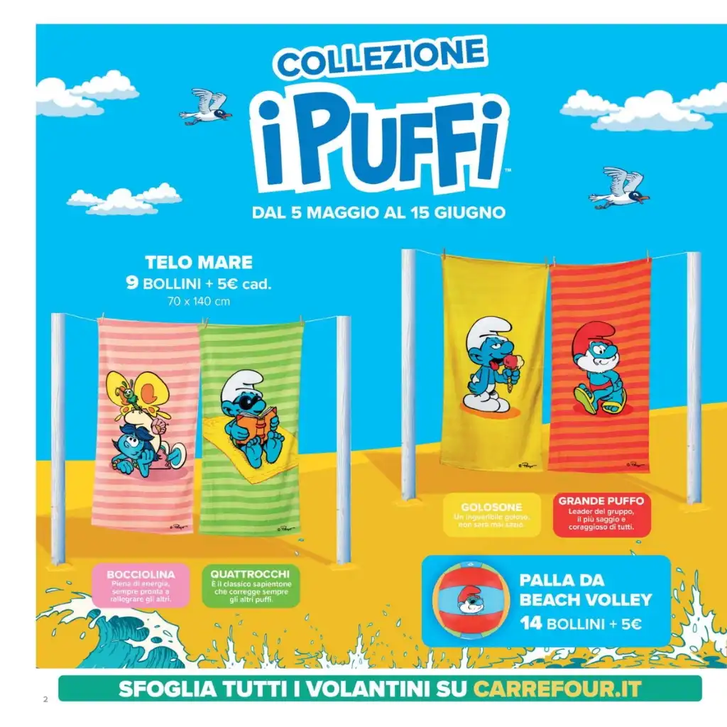 Volantino Carrefour Market Sconti fino al 50% dal 5 al 15/05/2025