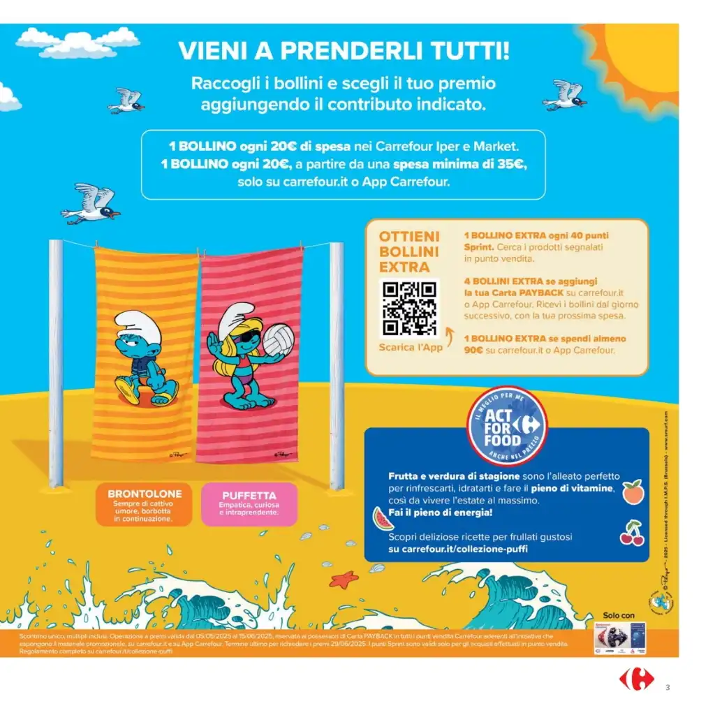 Volantino Carrefour Market Sconti fino al 50% dal 5 al 15/05/2025
