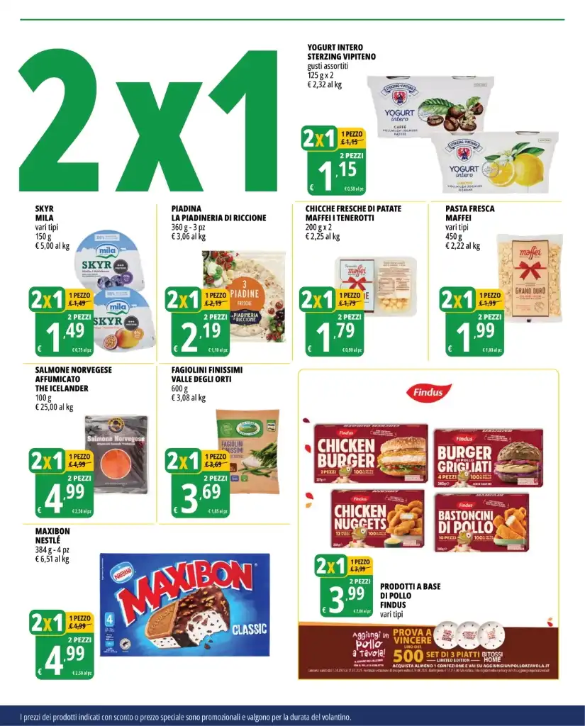 Volantino Tigros Offerte 2×1 fino al 17 dal 4/06/2025