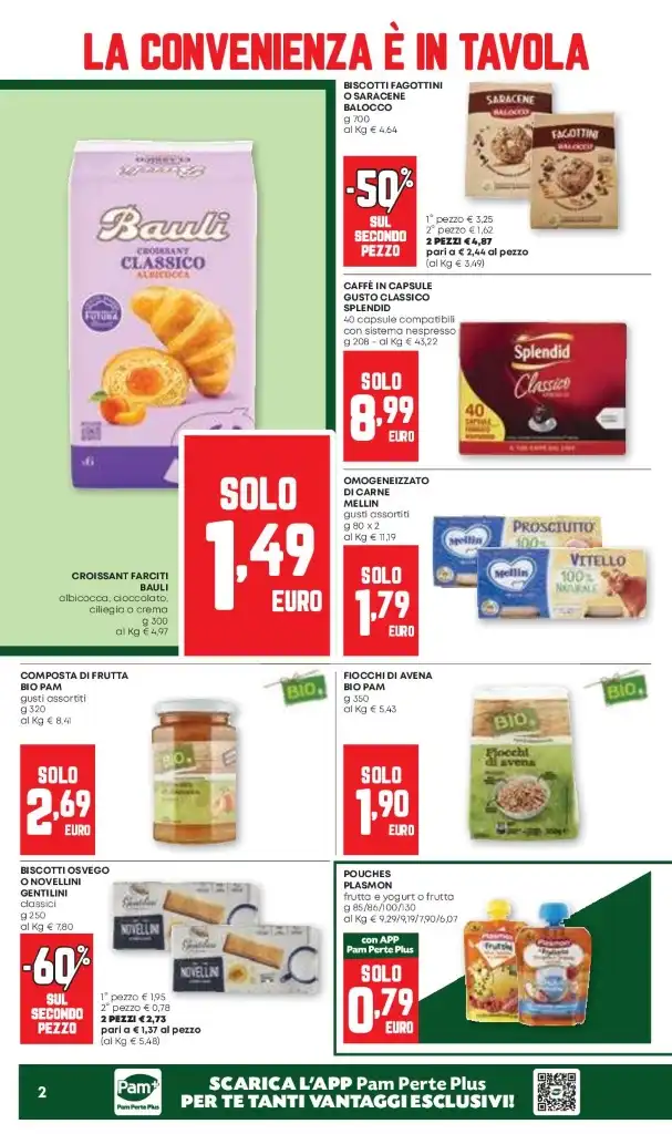 Volantino Pam Convenienza Fine Mese dal 19 al 25/06/2025