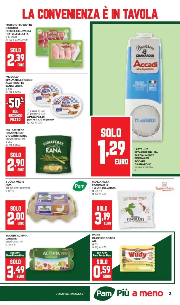 Volantino Pam Convenienza Fine Mese dal 19 al 25/06/2025