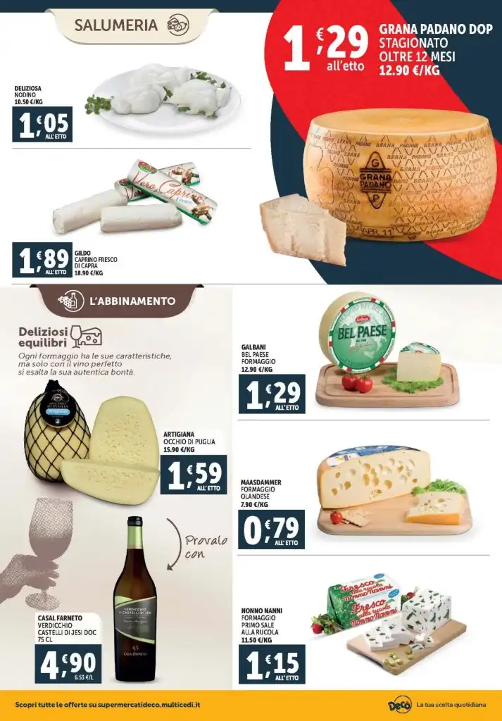 Volantino Decò Supermercati Anniversario dal 27/06 al 7/07/2025