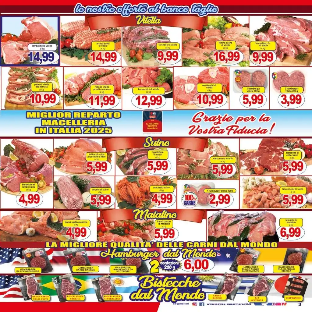 Volantino Pewex Offerte al Costo dal 4 al 15/07/2025