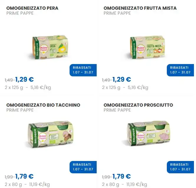 Eurospin Prezzi Ribassati: offerte volantino dal 1 al 31/07/2025