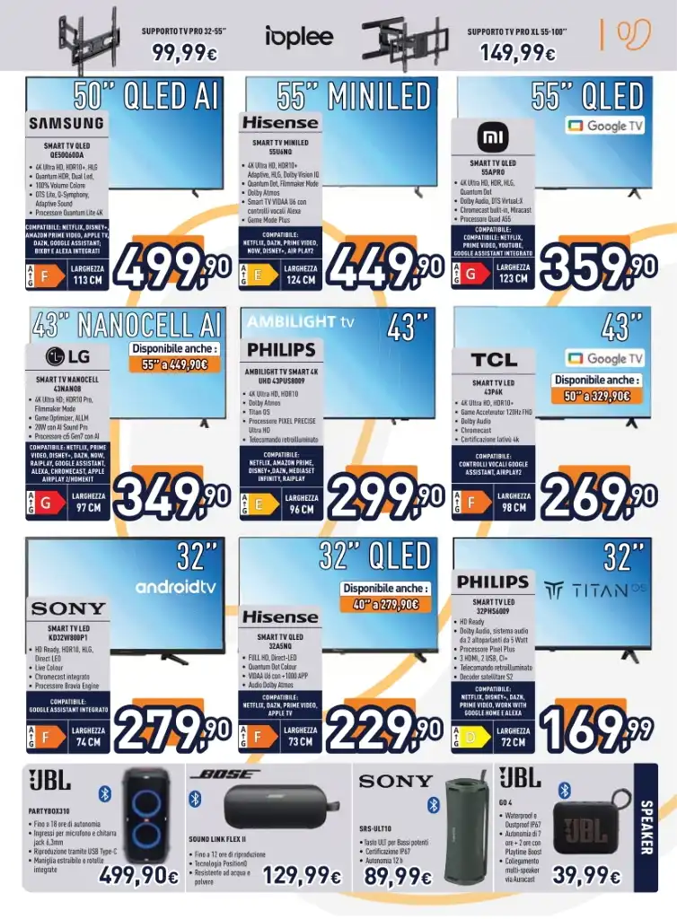 Volantino Unieuro Un Mare di Tecnologia dal 4 al 17/07/2025