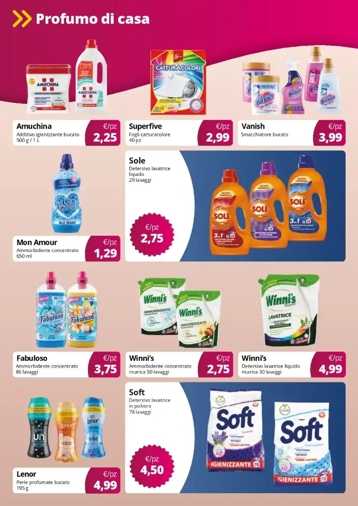 Volantino Acqua e Sapone Offerte Mensili dal 1 al 31/07/2025