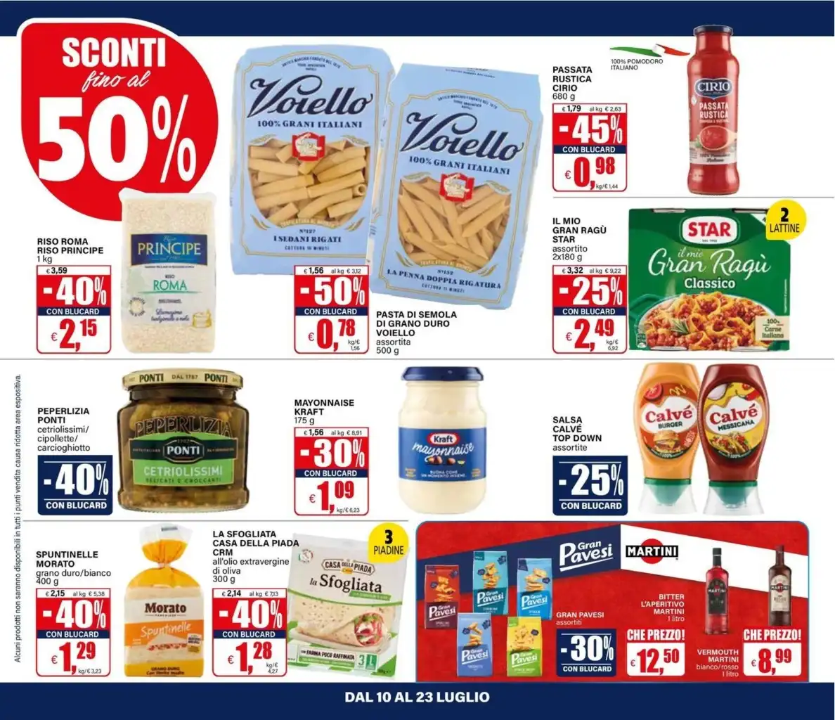 Volantino Il Gigante Grandi Marche dal 10 al 23/07/2025