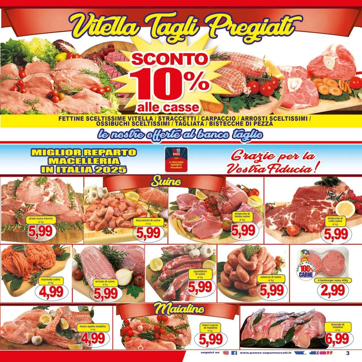 Volantino Pewex Speciale 0.99€ dal 25/07 al 5/08/2025