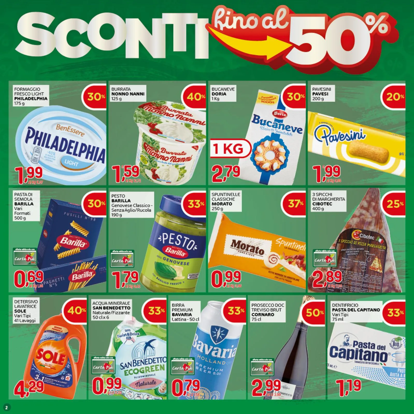 Volantino Crai Sconti fino al 50% dal 7 al 20/08/2025