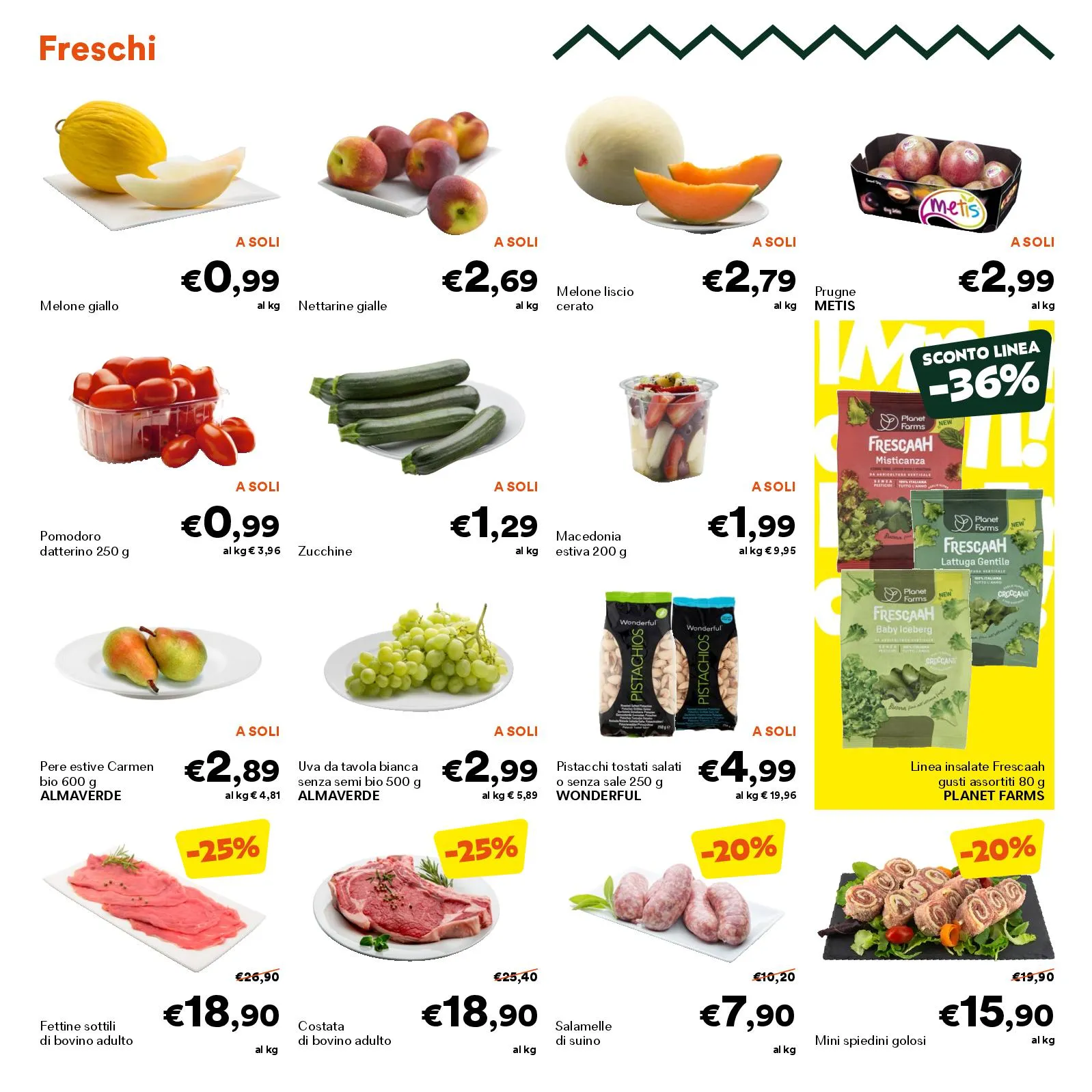 Volantino Unes Sconti dal 13 al 26/08/2025