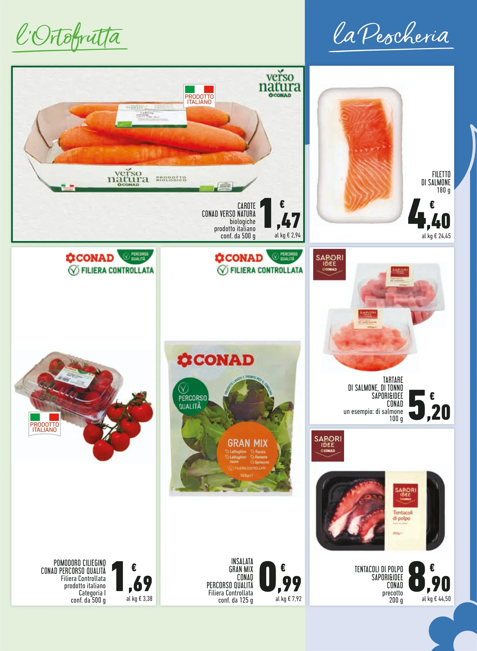 Volantino Conad City Taglio Netto dal 13 al 26/08/2025