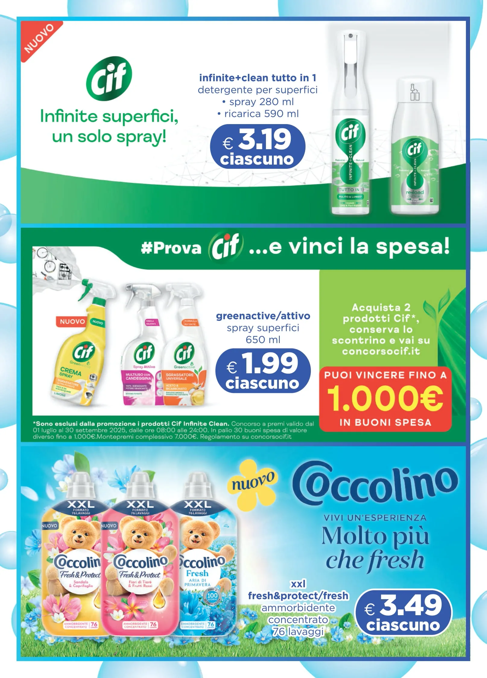 Volantino Acqua e Sapone Offerte Nazionali dal 10 al 30/08/2025
