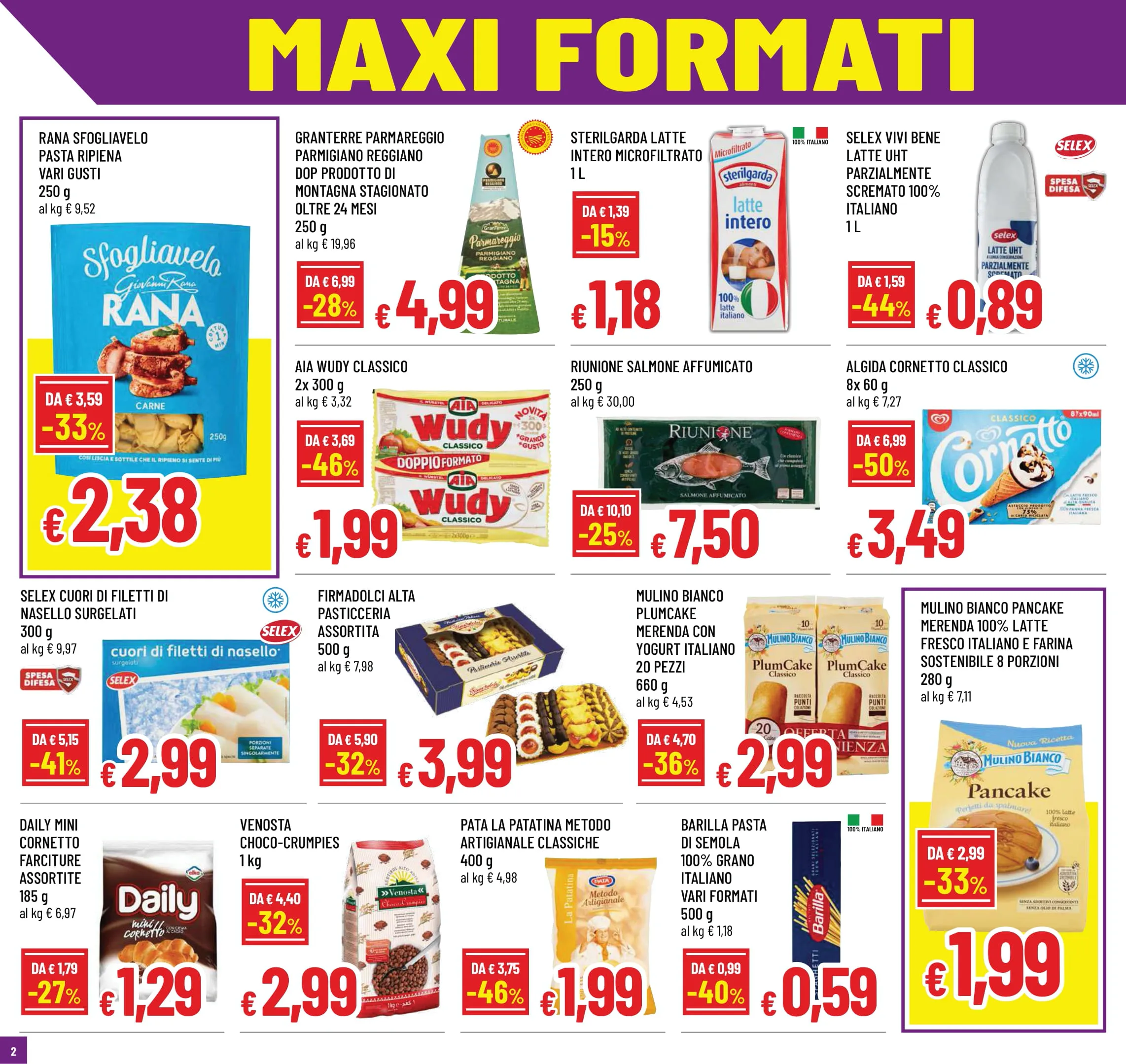 Volantino Famila Maxi Formati dal 21/08 al 3/09/2025