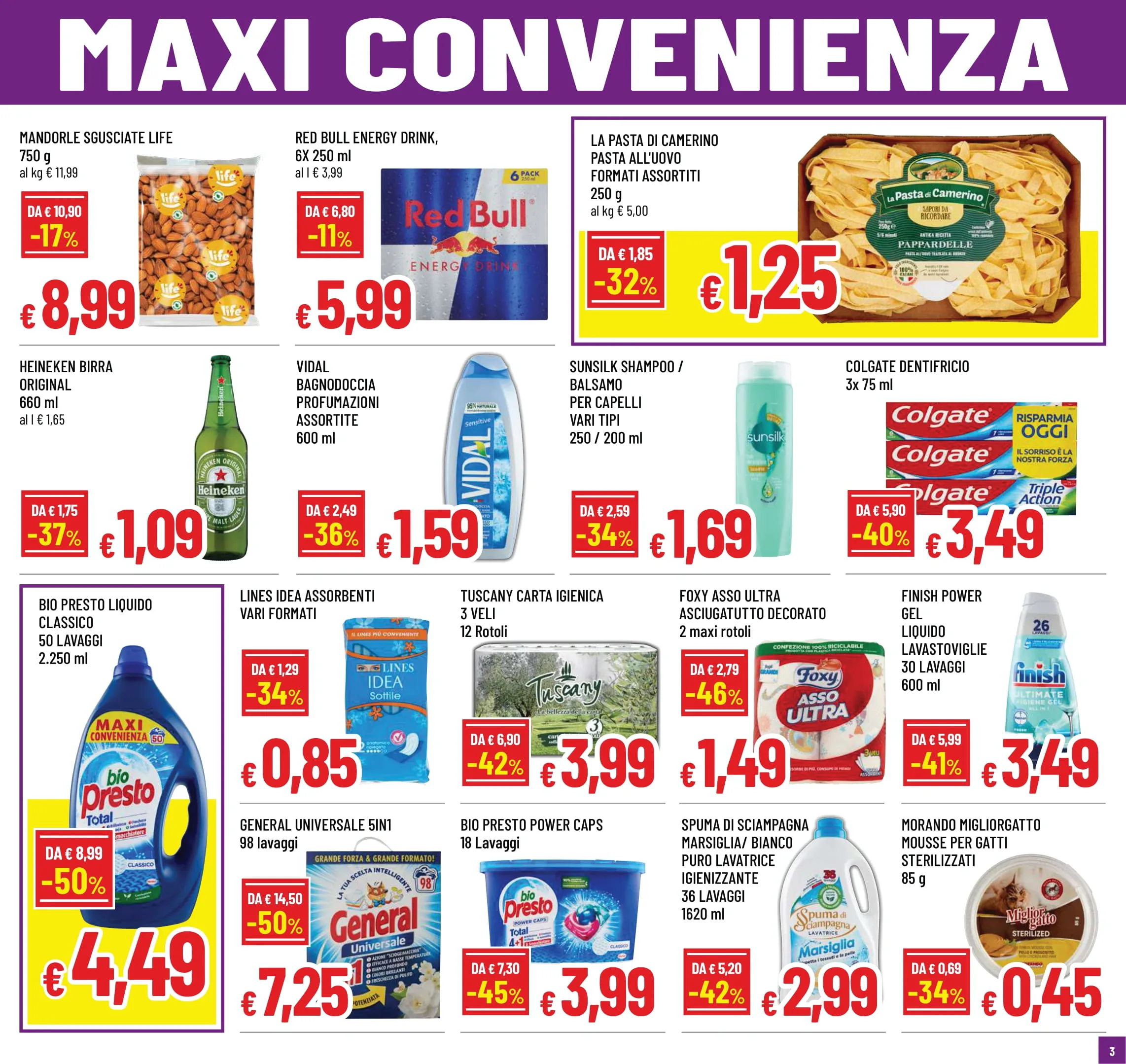 Volantino Famila Maxi Formati dal 21/08 al 3/09/2025
