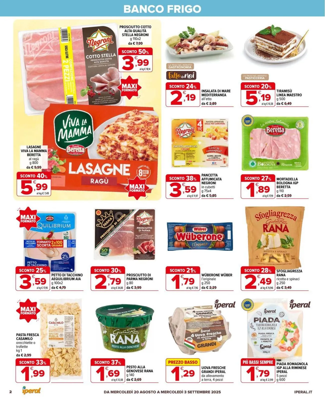Volantino Iperal Maxi Formato dal 20/08 al 3/09/2025