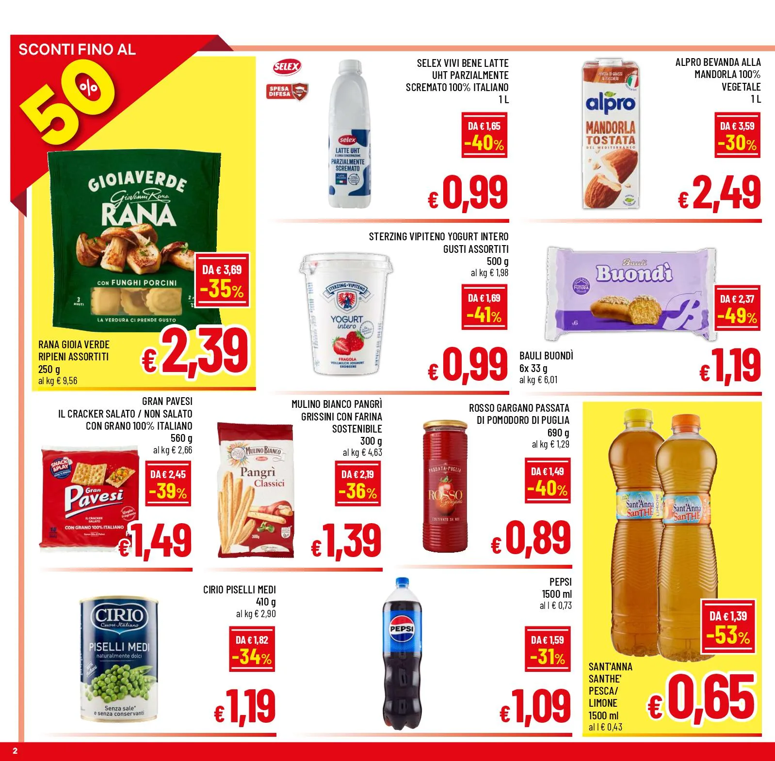 Volantino A&O Sconti fino al 50% dal 20/08 al 2/09/2025