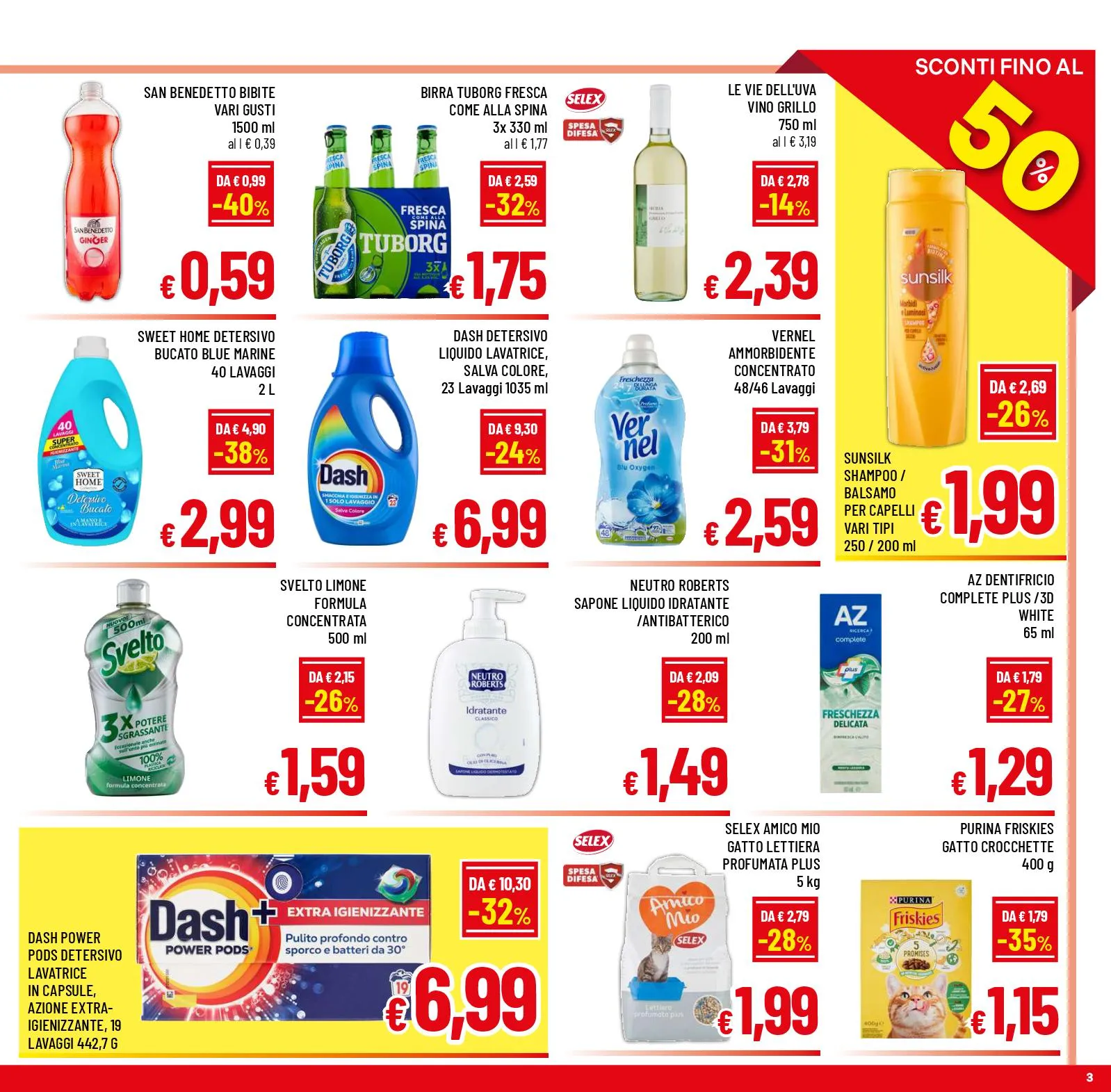 Volantino A&O Sconti fino al 50% dal 20/08 al 2/09/2025