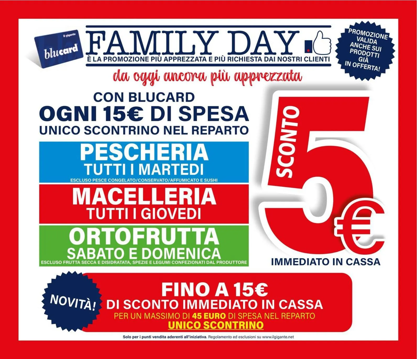 Volantino Il Gigante Grandi Marche dal 21/08 al 3/09/2025