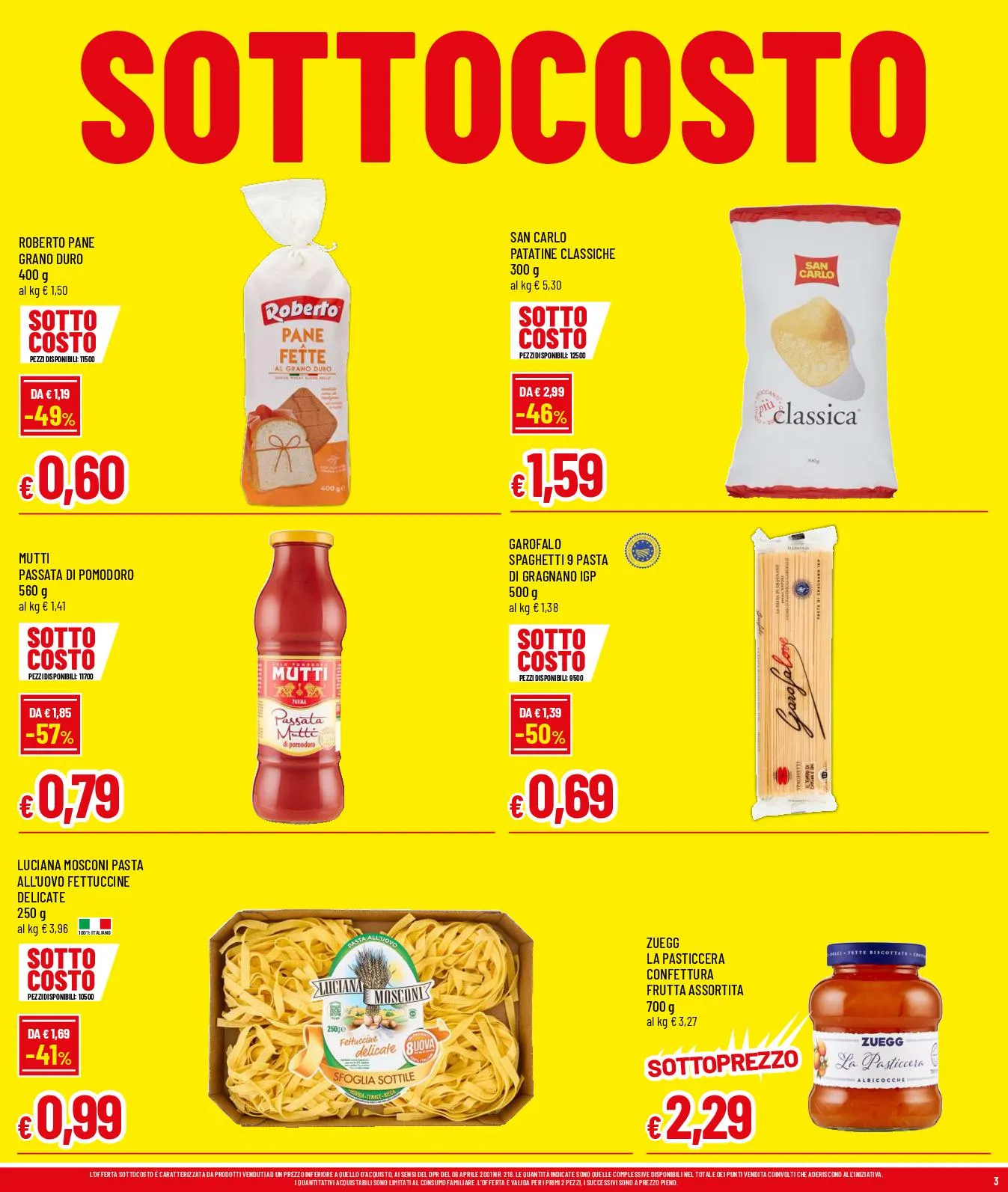 Volantino Famila Offerte Sottocosto dal 4 al 13/09/2025