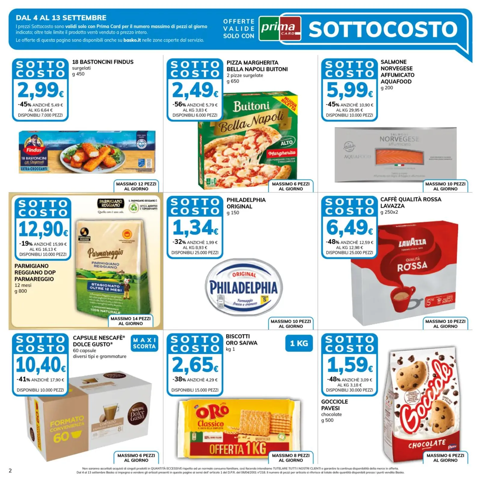 Volantino Basko Sottocosto dal 4 al 15/09/2025