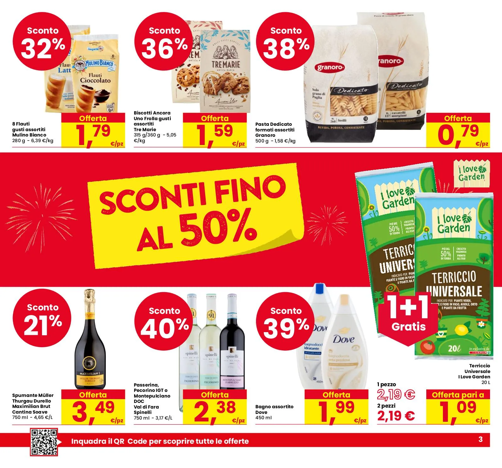 Volantino Eurospar Sconti fino al 50% online dal 4 al 17/09/2025