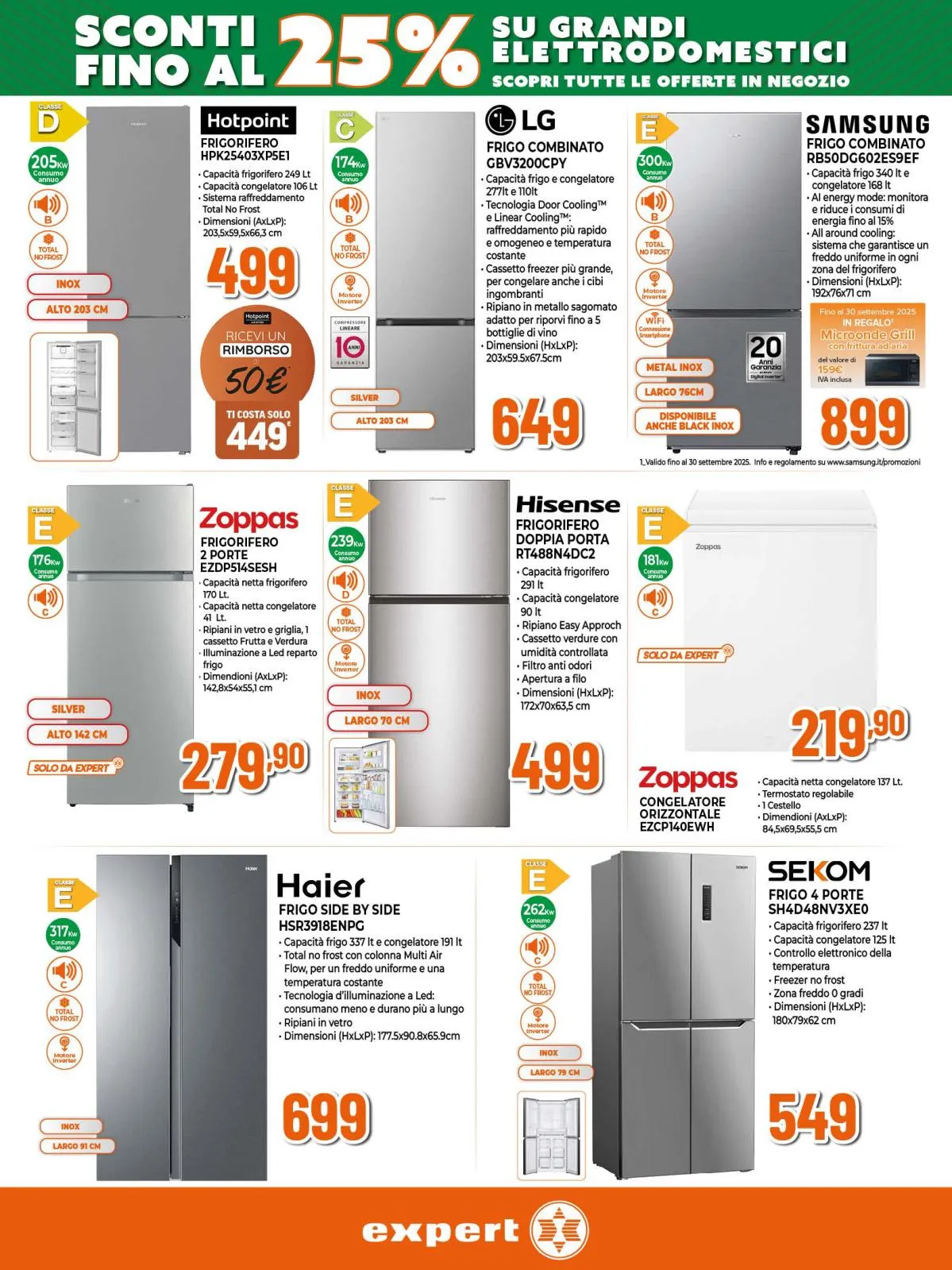 Volantino Expert Offerte Tech dall’11 al 24/09/2025