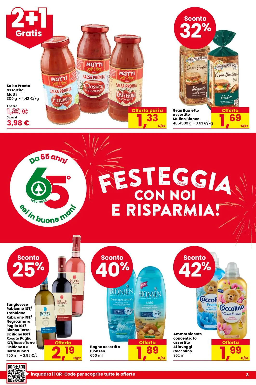 Volantino Despar Sconti fino al 40% dal 18/09 al 1/10/2025