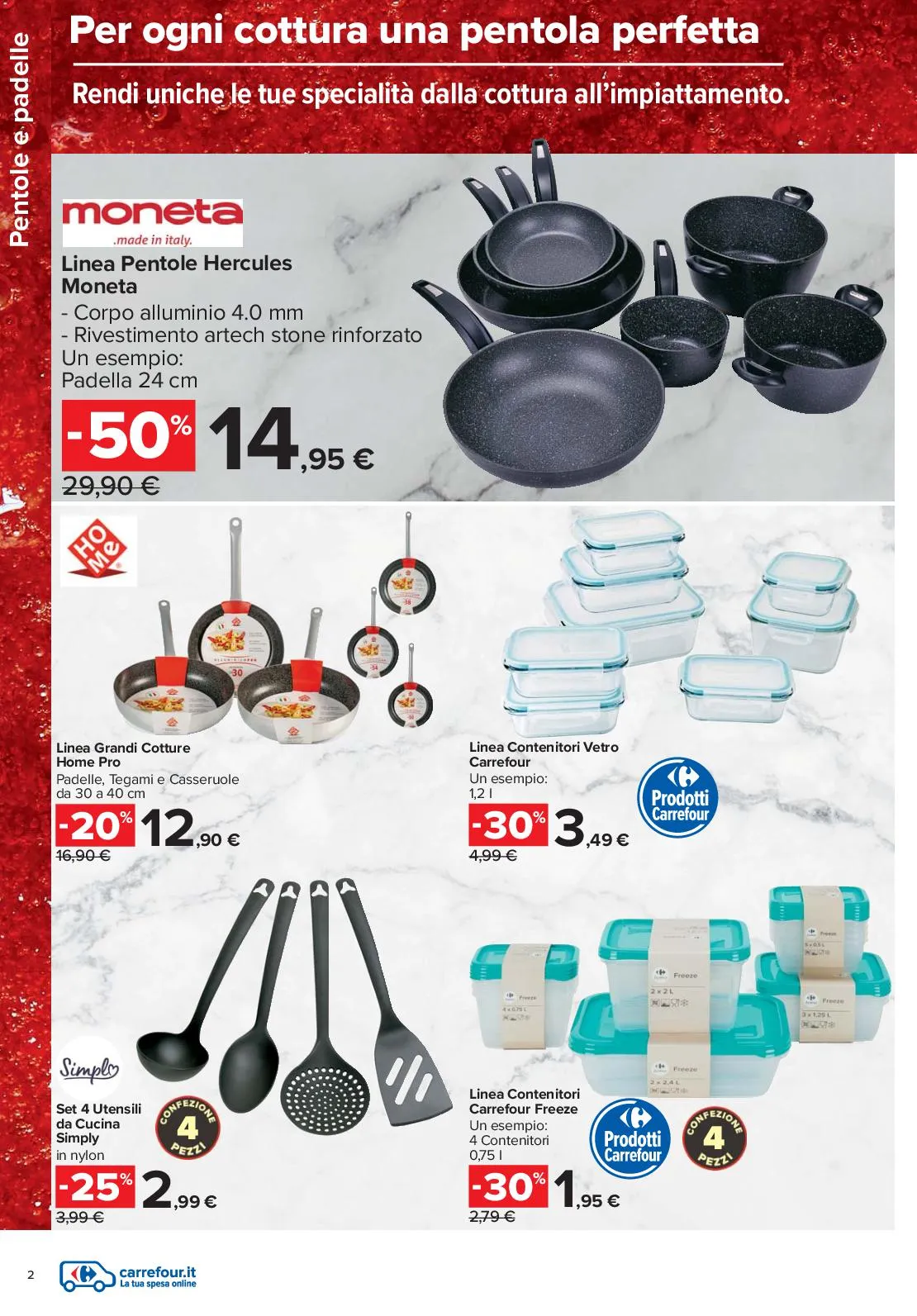 Volantino Carrefour Market Chef a Casa dal 22/09 al 6/10/2025