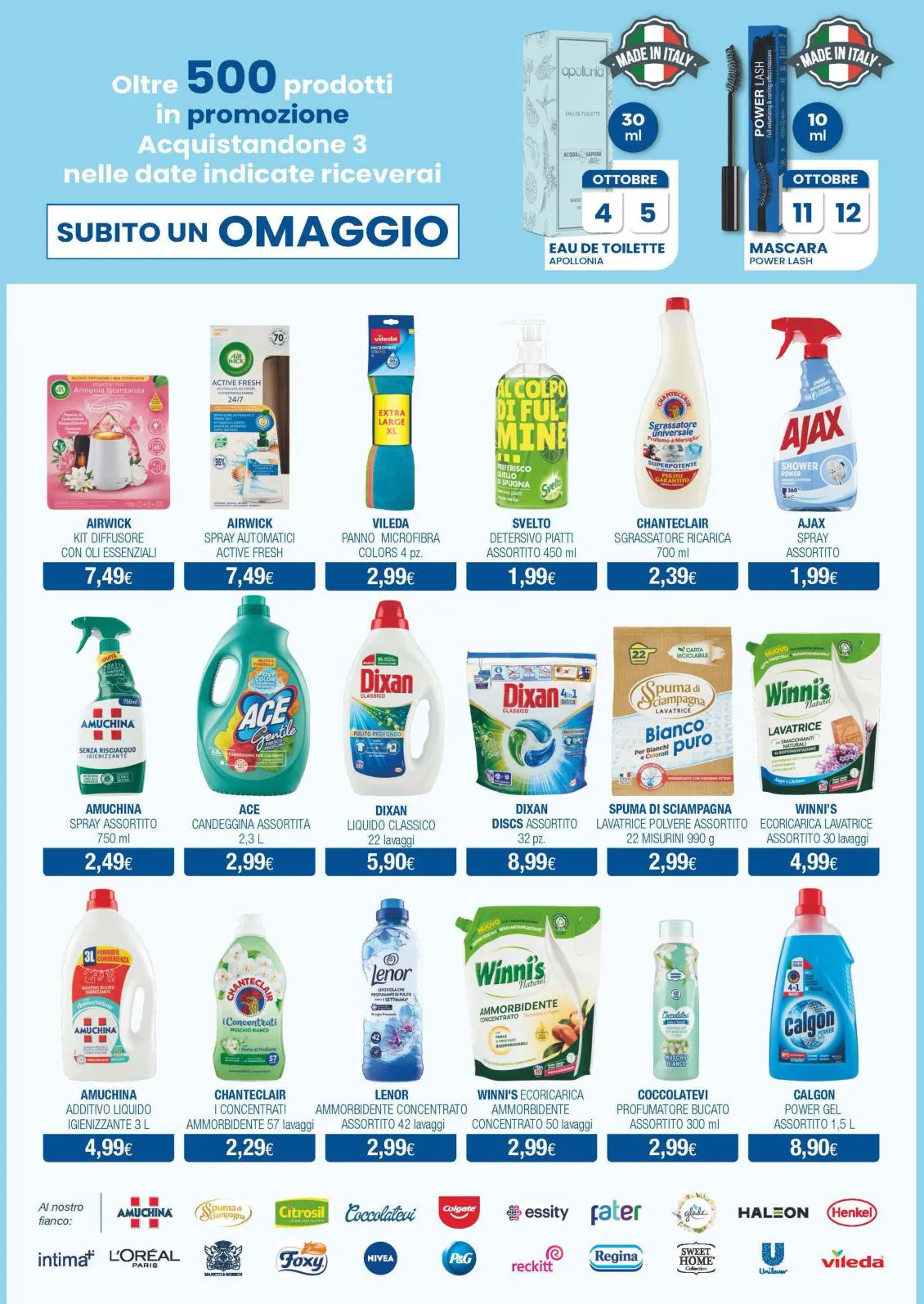 Volantino Acqua e Sapone Dedicati a Te dal 24/09 al 12/10/2025