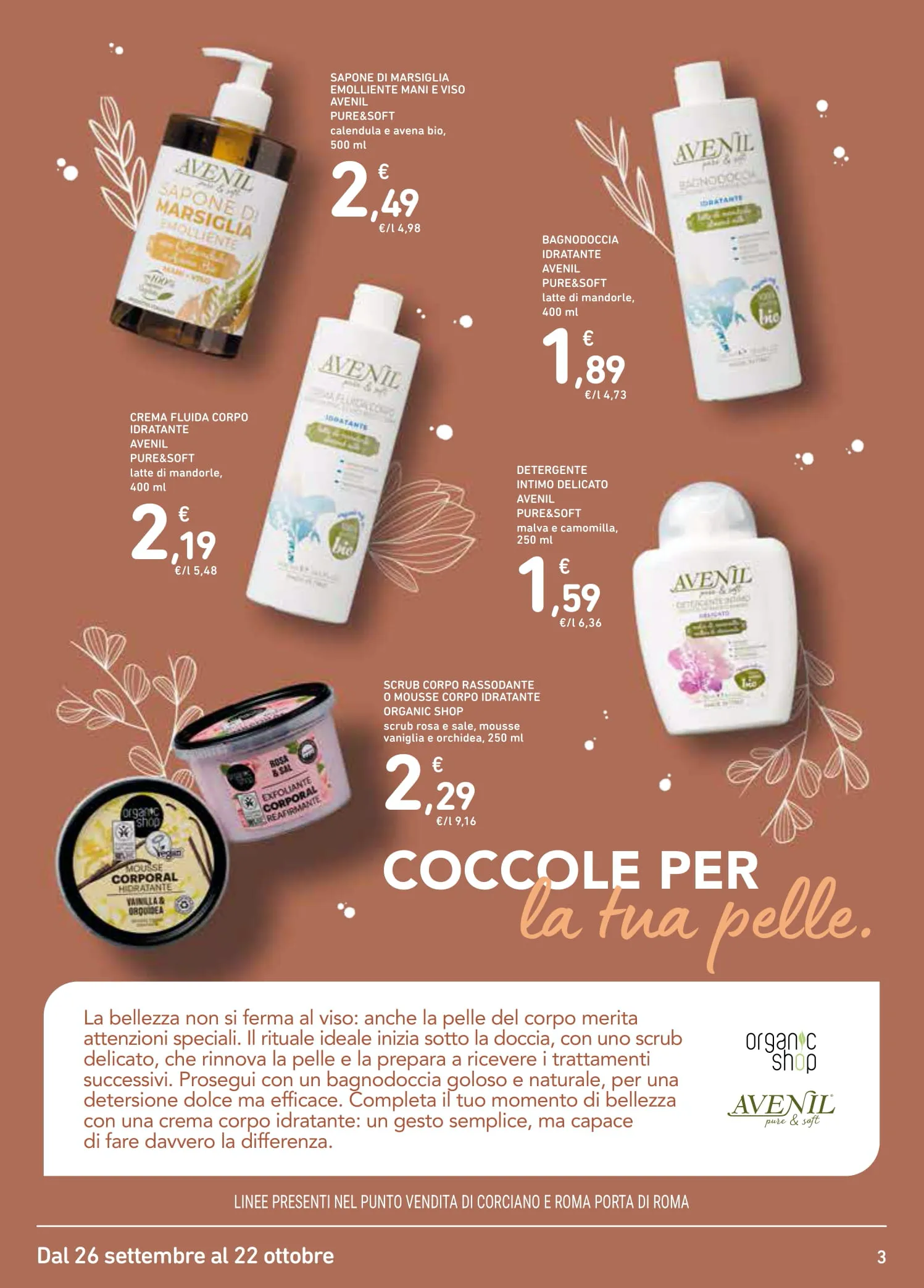 Catalogo Spazio Conad Bellezza attivo dal 26/09 al 22/10/2025