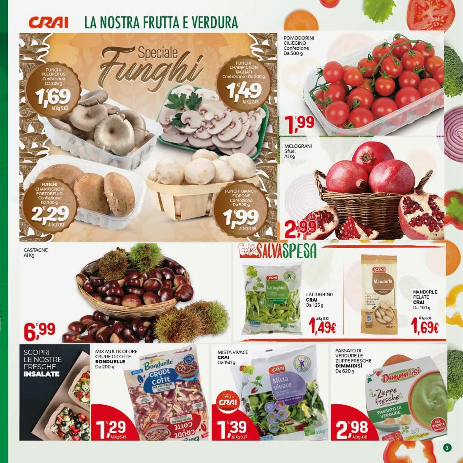 Volantino Crai Sottocosto Freschi dal 2 al 15/10/2025
