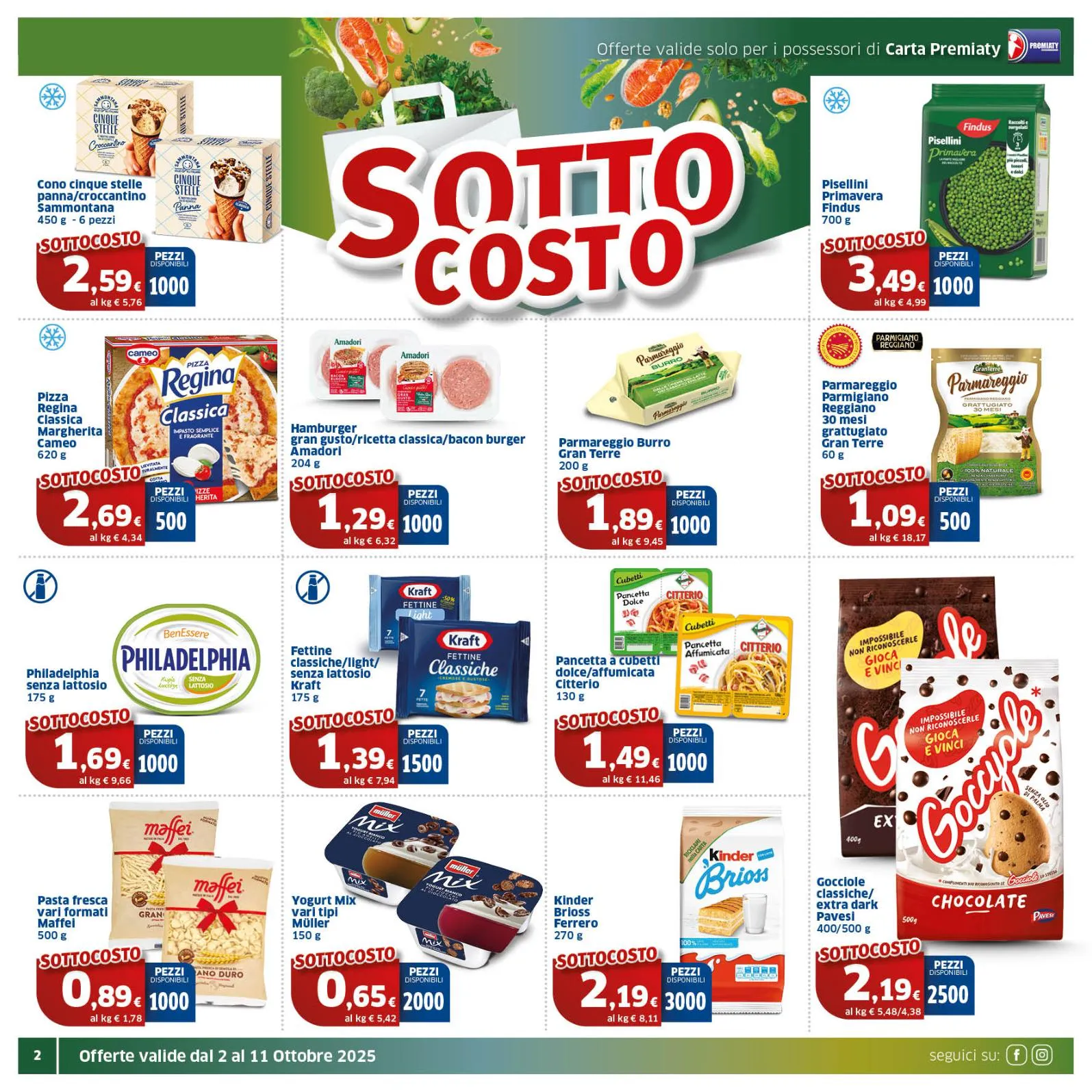 Volantino Sigma Sottocosto dal 2 all’11/10/2025