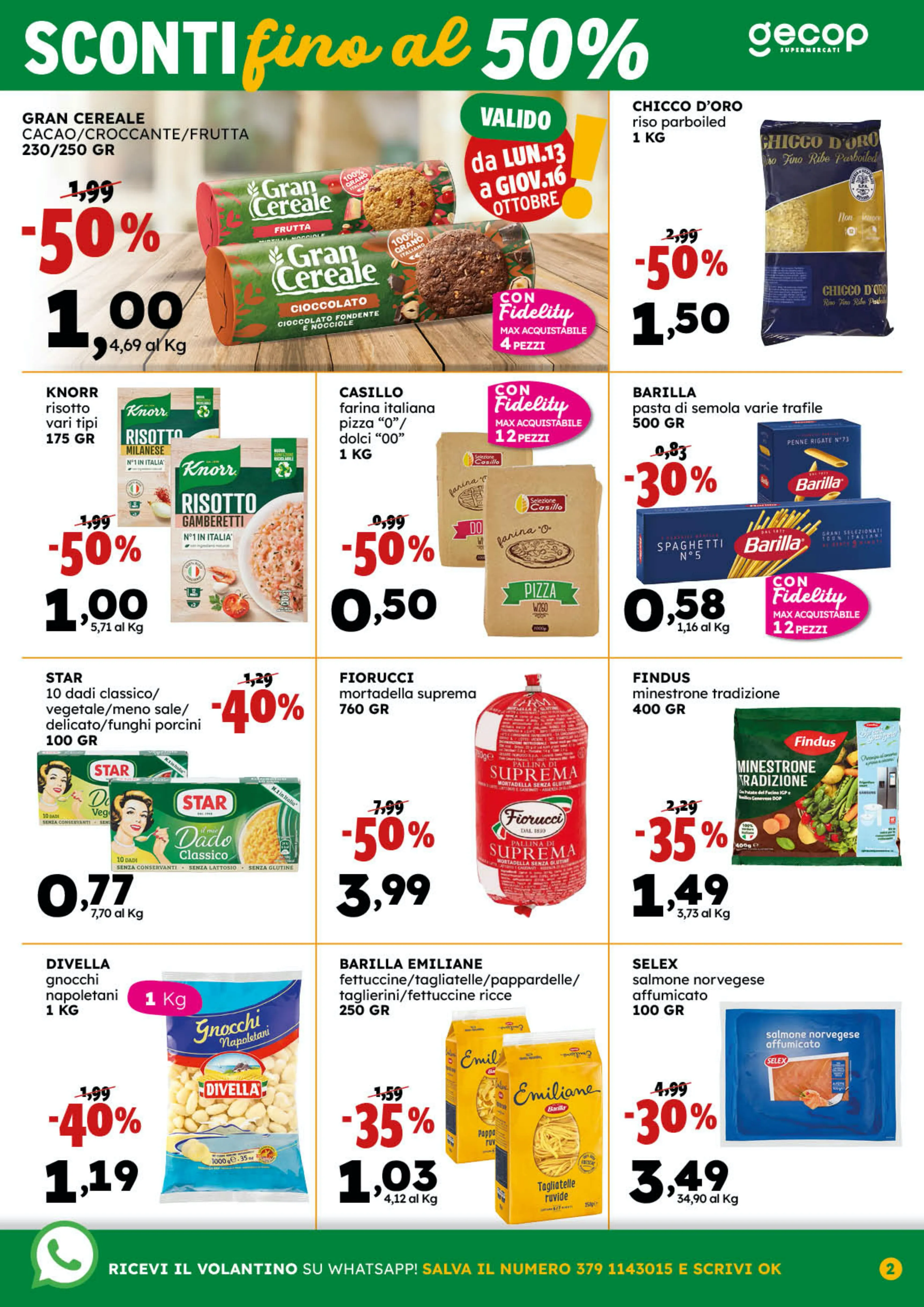 Volantino Gecop Sconti fino al 50% dal 6 al 19/10/2025