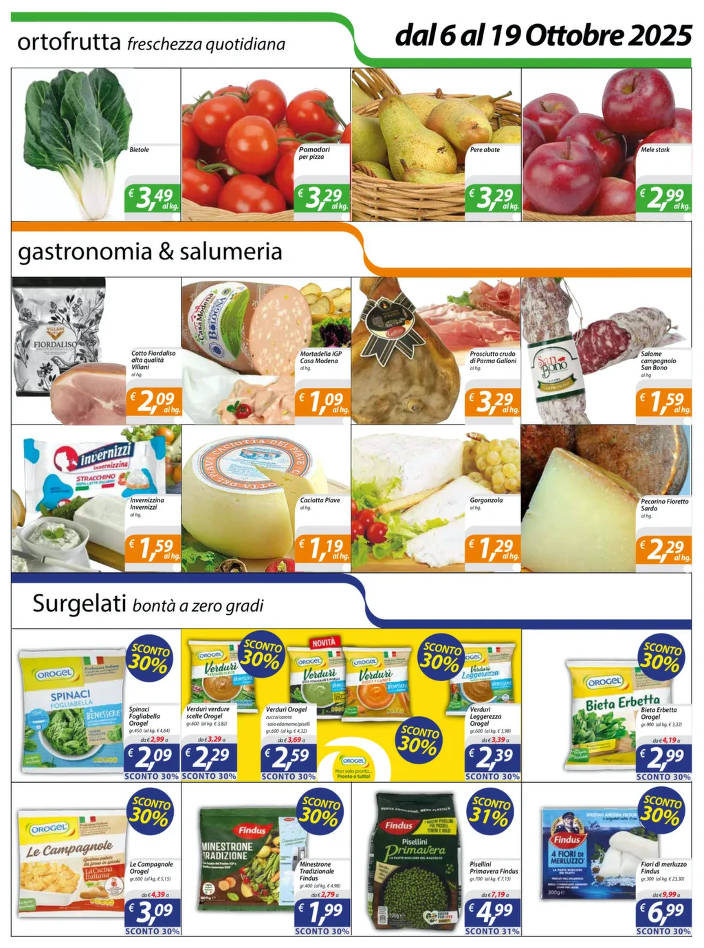 Volantino DiMeglio Sapori d’Autunno dal 6 al 19/10/2025