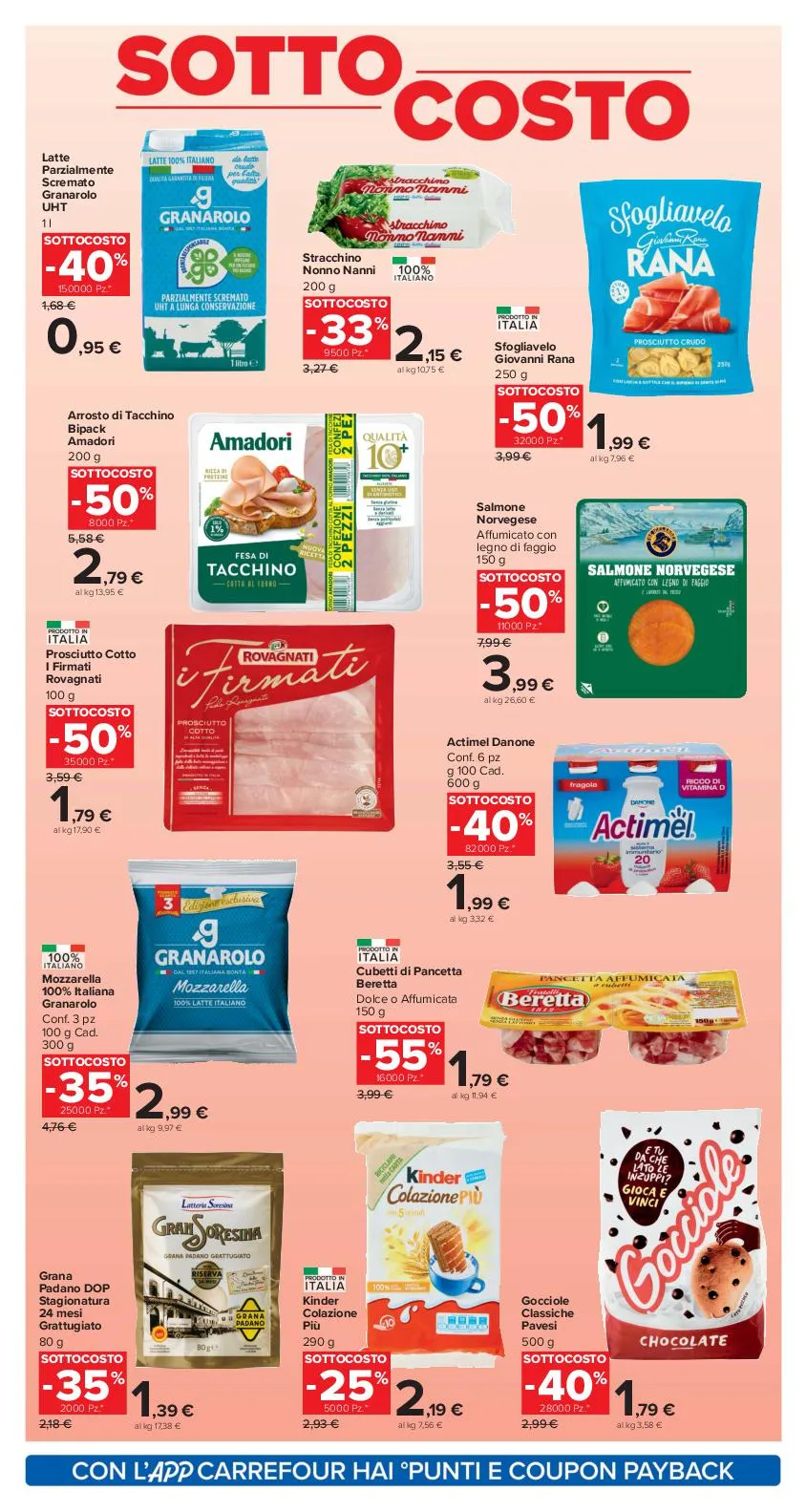 Volantino Carrefour Market Sottocosto dal 10 al 19/10/2025