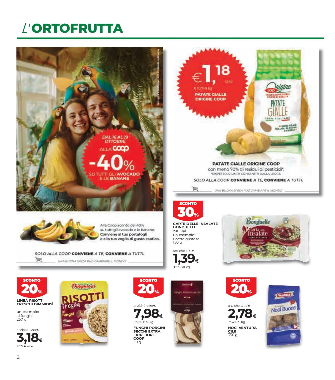 Volantino Coop Etruria Sconti dal 9 al 22/10/2025