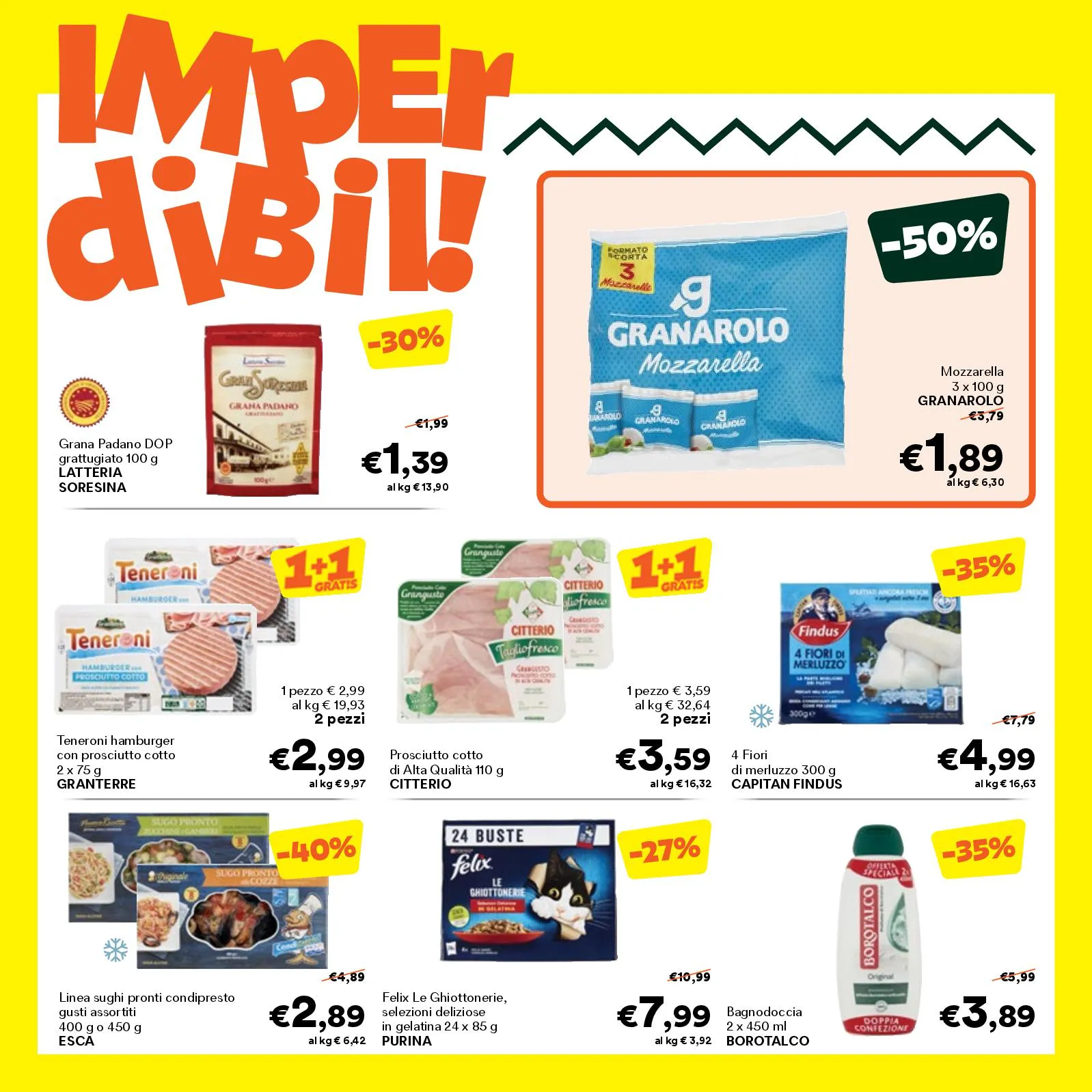Volantino Unes Imperdibili dall’8 al 21/10/2025