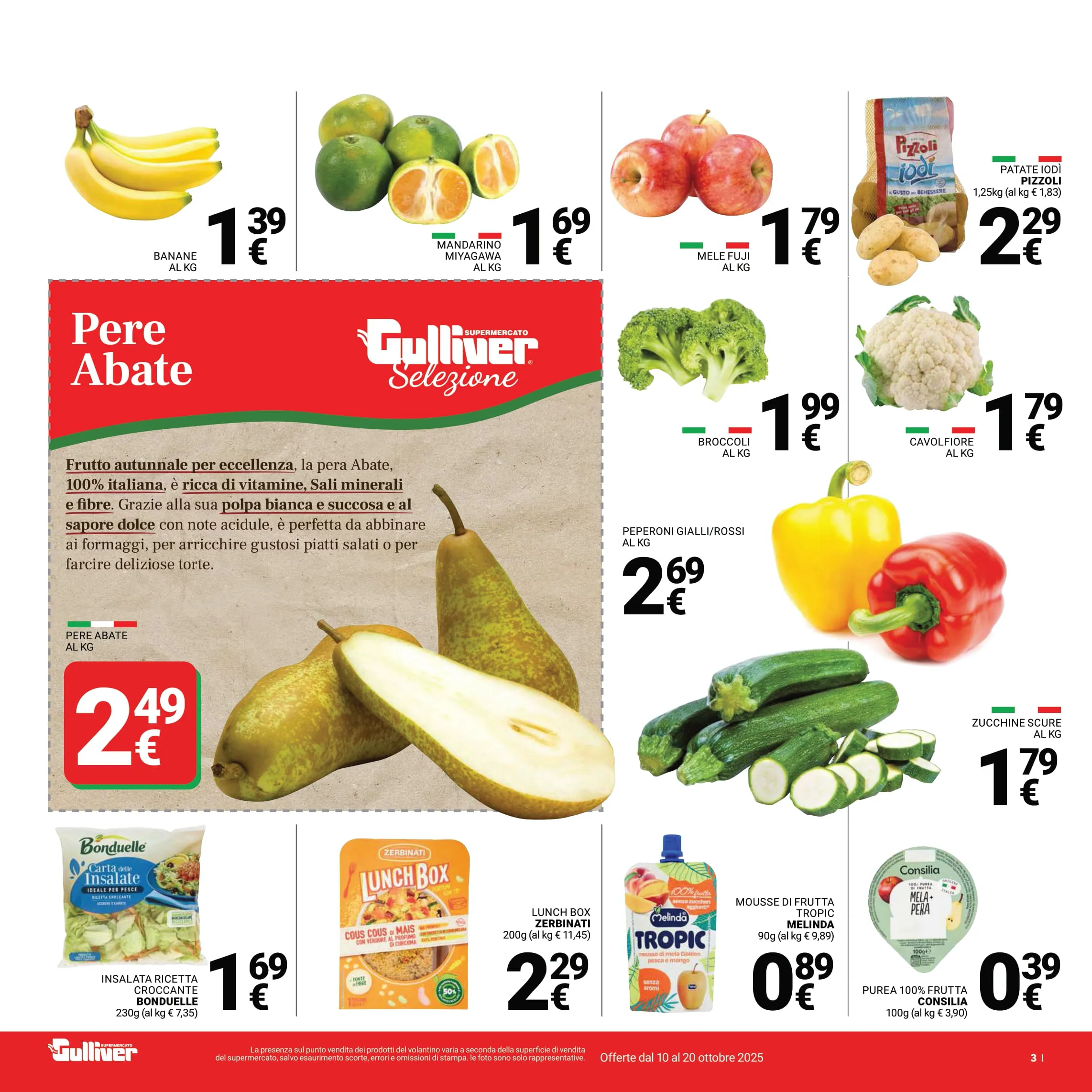 Volantino Gulliver Al Costo dal 10 al 20/10/2025